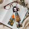 32pcs, Cute and Playful Girl Bookmarks, Back to School, Christmas, Halloween, Teachers, Suitable for Readers and Birthday Gifts.