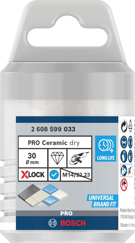 Bosch Dry Speed Diamond 2608599033 X-LOCK (30mm)