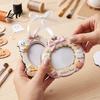 Autumn Home Decor Mini Halloween Picture Frame Small Cute Ghost Pumpkin Photo Frame Ornament Children Room Decoration Decorative Postcard Holder for