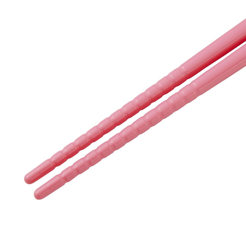 MIKIHOUSE Puzzle Blocks Trio Set Chopsticks Spoon Fork Bear Rabbit Pink Sliding Case BPA Free Dishwasher Safe Japan Kids Kindergarten Cutlery