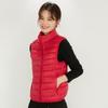Down Vest Women's Autumn and Winter New Light and Thin Stand-up Collar Fashion Large Size Slim-fitting White Duck Down Vest