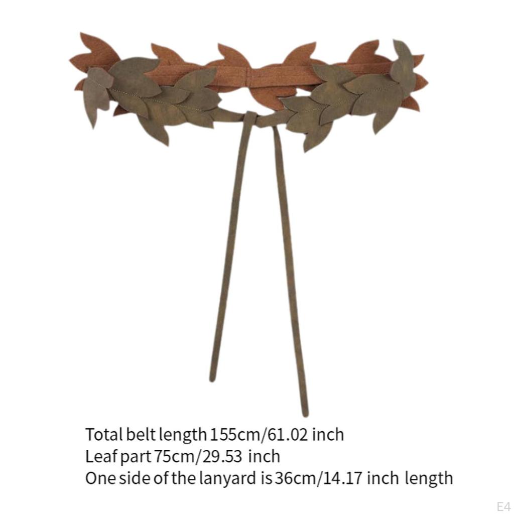 Leaves Belt Medieval Dress Forests Fairy Costume Accessories Waist Renaissance