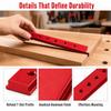 200mm Length T Track Jig Red Color Woodworking T Bar Miter Track Accessory  Woodworking Projects