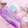 Calming Hand Toy Decompression Glitter Cube Squeeze Anxiety Relief Stress Focus Improvement Sensory Slow Rising Office Workers Relaxation Ball