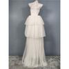 Export Single Graceful and Fashionable Bandeau Sexy Adult Lady Like Woman Banquet Evening Gown Light Wedding Travel Shoot Mesh Trailing Dress