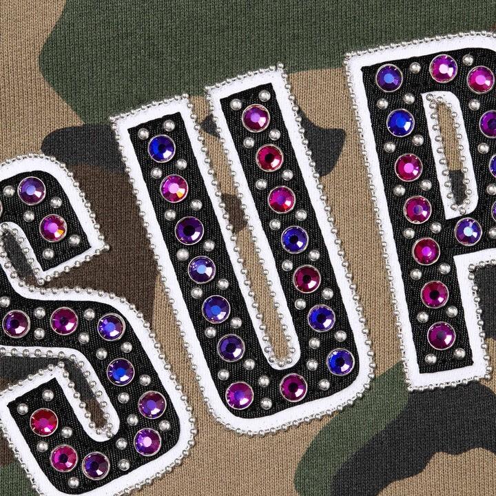 Supreme B.B. Simon Zip Up Hooded Sweatshirt Woodland Camo