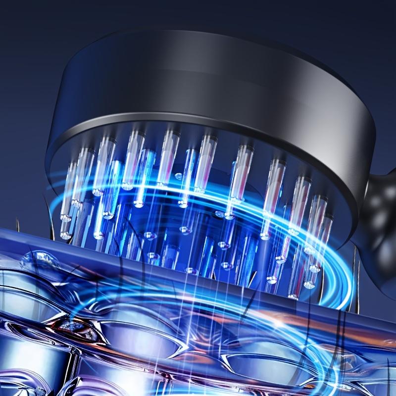 Multifunctional Introduction Liquid Head Massage Comb, 3-Speed Vibration Massage, Detachable Liquid Storage Compartment