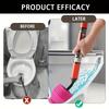 1pc toilet dredge, plastic material, sewer cleaning tool