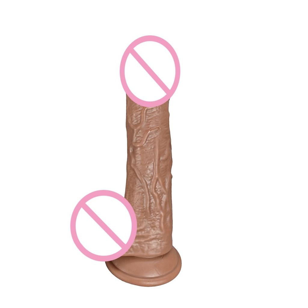 Artificial Penis Female Plug-in Masturbation Device Dildo Butt Plug Realistic Sexy Sex Product Masturbation Device Factory
