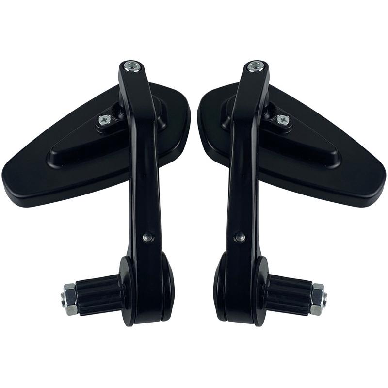 Motocyklové zrcátko Koncovka řídítek Zrcátko pro zpětný pohled Univerzální boční zrcátko Motocyklová vánoční dekorace Zrcátko pro zpětný pohled