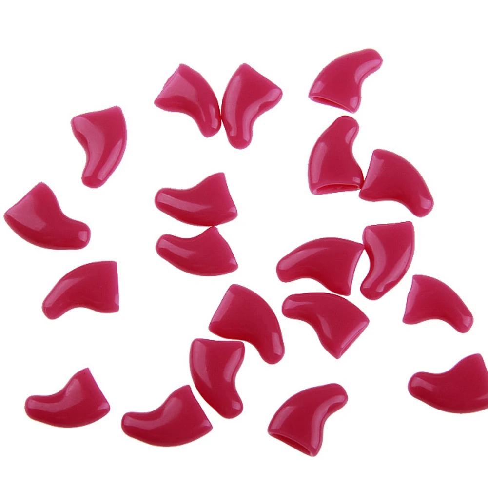 20pcs Silicone Soft Cat Nail Cap Cat Paw Claw Pet Nail Protector Cat Nail Cover Pet  Protector Kitten Cat Pet Products