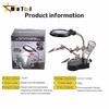 LED Clamp Soldering Iron Stand Helping Hands Magnifying Glass Magnifier Welding Equipment Electronic Component Repair Tools