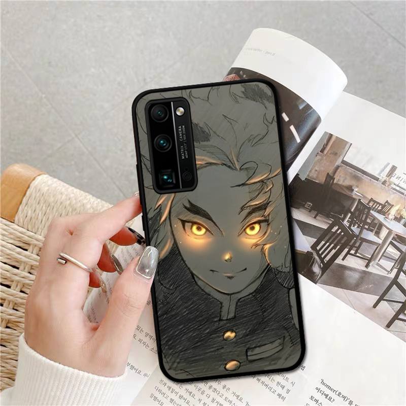 Japan Anime Cartoon Demon Slayer Phone Case For Huawei Honor V30 30 9X 7A Pro View 20 10 9 Lite 10I 8C 8X 5A Play Cover