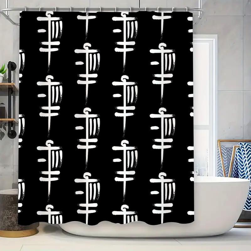 

Шторка для душа Природный пейзаж Лес Деревья Живописный фон для ванной комнаты Туалет Декор Винтажный Деревенский Стиль Фермерского дома Художественный 90x180cm