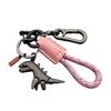 Dinosaur Charm Keychain Zinc Alloy Animal Keyring Keys Backpacks Handbags Keychain Stylish Accessories