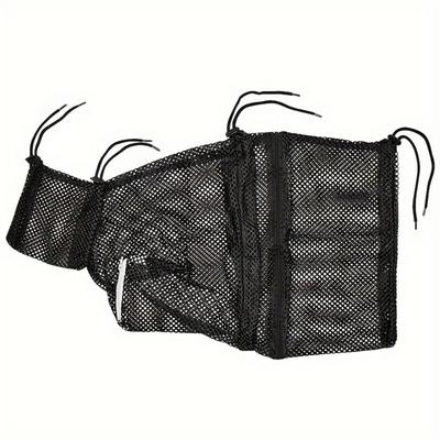 Breathable Mesh Cat Bathing Bag Anti-bite Adjustable Cat Shower Wash Net Anti-Scratch Drain Cat Grooming Restraint Bag Pet
