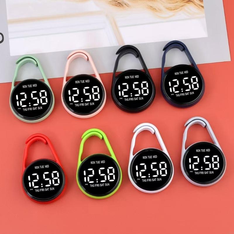 62KD Multifunctional Desk Clock with Night lights Waterproof Designs Eye Protections