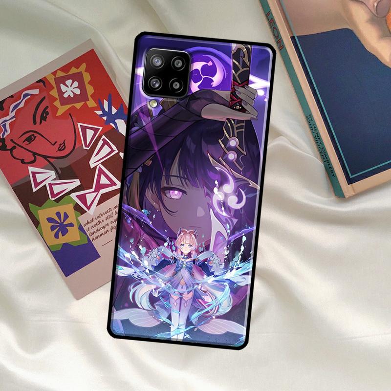 Genshin Impact Raiden Shogun Baal Case For Samsung Galaxy A06 A16 A56 A36 A26 A54 A34 A14 A52 A32 A12 A13 A33 A53 A15 A35 A55