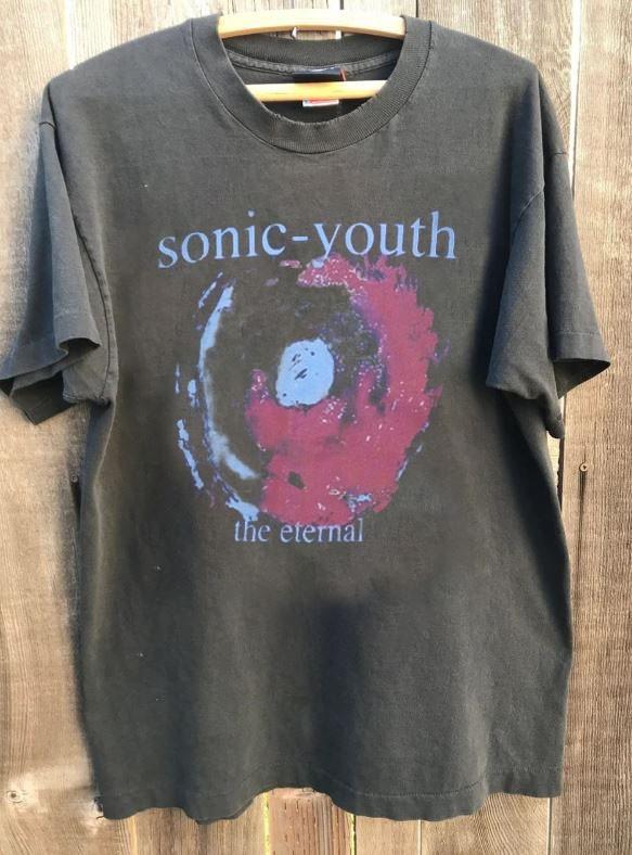 

2010 Sonic Youth ETERNAL Tour Rare Charcoal Unisex Shirt Men Women KH16842 Unisex T-Shirt XXXL