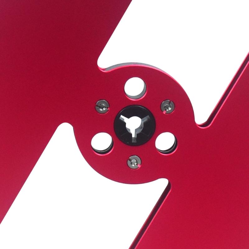 Replacement 7inch Aluminum Recording Takeup Reel for 1/4" Reel To Reel Tape, 2 Hole Model for Sound Decks