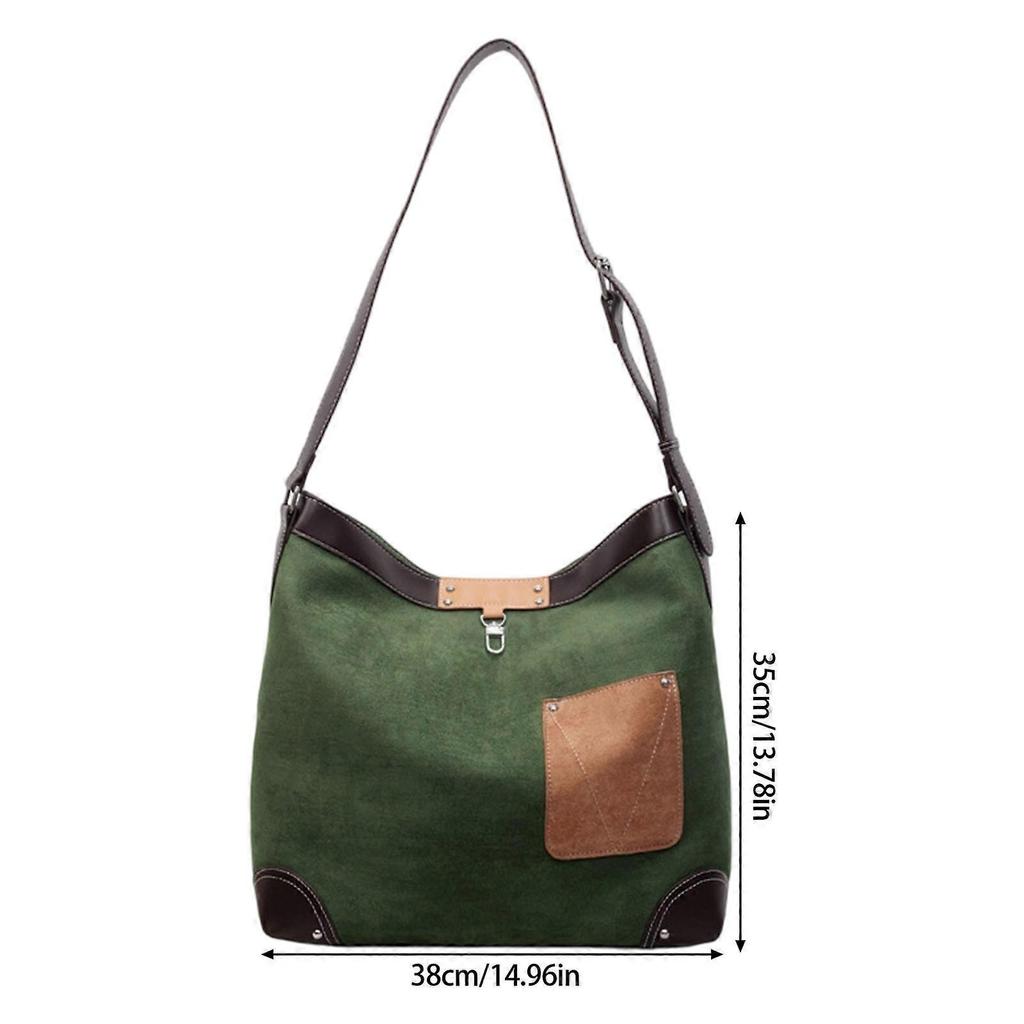 Fashionable Spacious Shoulder Bag Purse Premium PU Leather Construction Comfortable Carry For Busy Moms And Traveler Coffee