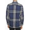 Burberry Stretch Cotton Poplin Shirt Navy White 40234821