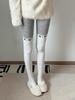 Snowflake Christmas Tights Women Pantyhose 2025 Autumn Winter Polka Dot Patwhwork Leggings for Women Party Pantyhose