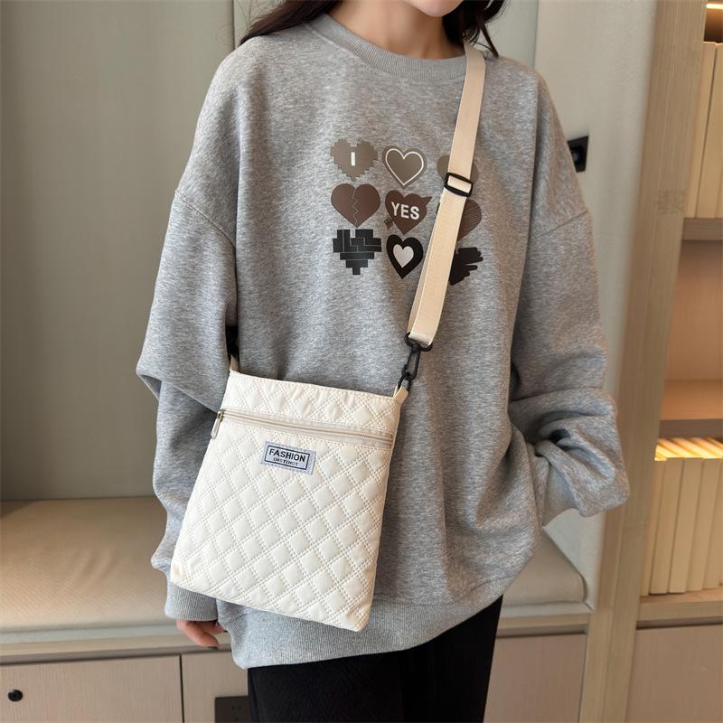 2024 Trendy Minimalist Argyle Handbags: Women's Crossbody & Shoulder Bags