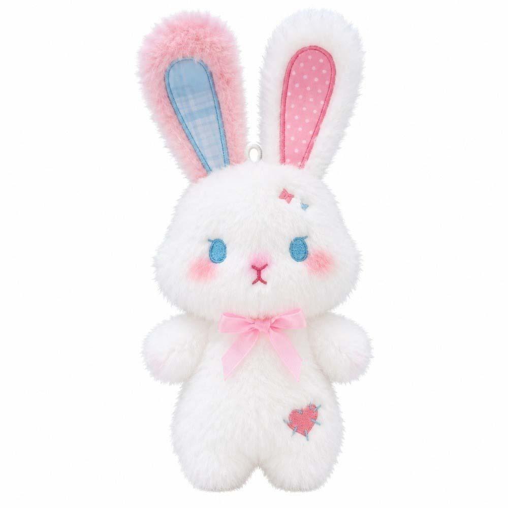 Miniature Size Fluffy Bunny Pendant Soft Astrology Bunny Keychain Daily Companion