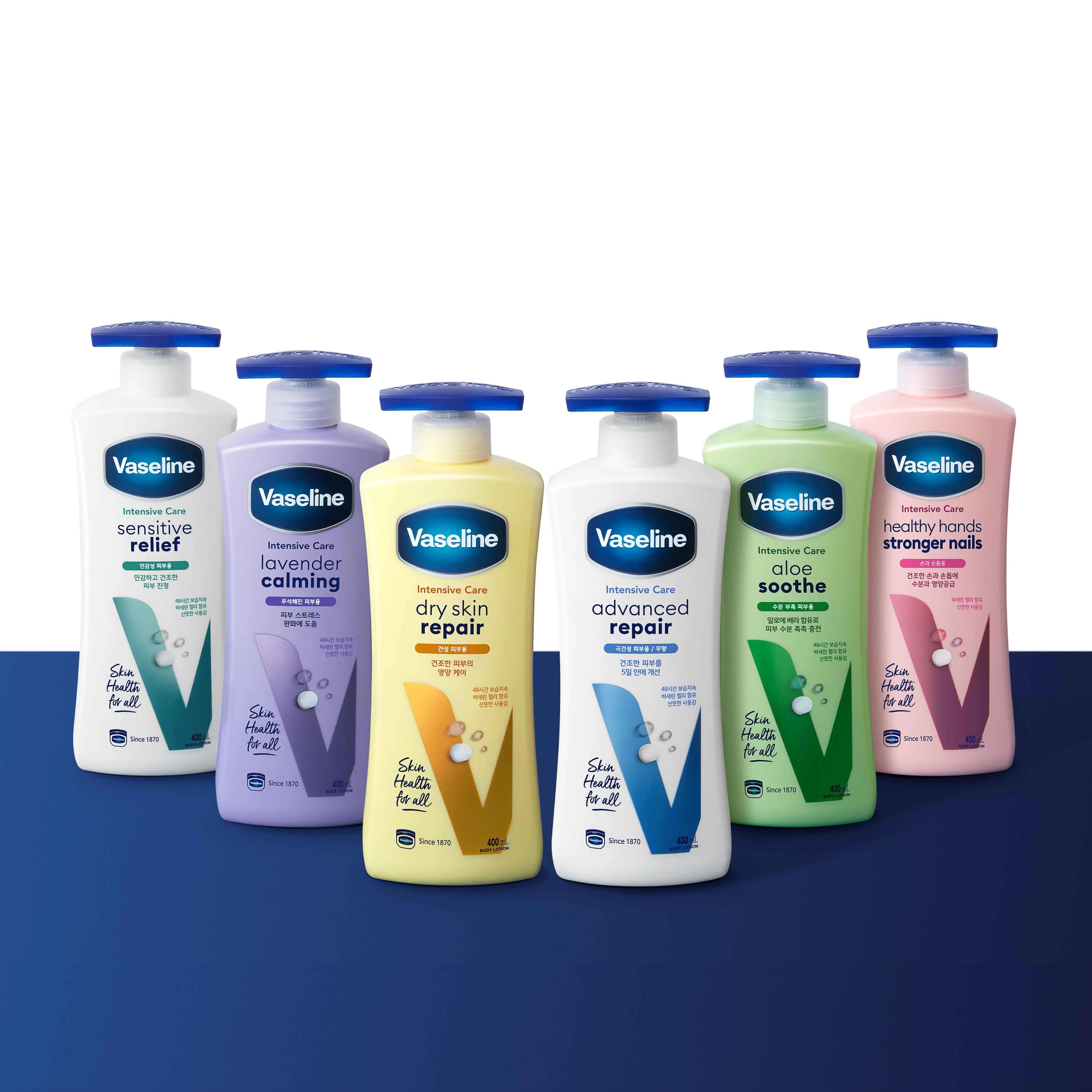 Vaseline Body Lotion 400ml (6 Options) Lavender Calming