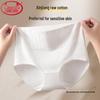 Women's High-Waist Pure Cotton Antibacterial Briefs (4-Pack)
