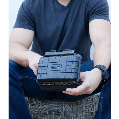 CASEMATIX Graded Card Storage Box, Sports Trading Card Case, Fits up to 3 BGS 5 PSA Card Grade Sports Card Slabs - Airtight, Waterproof, and Moisture