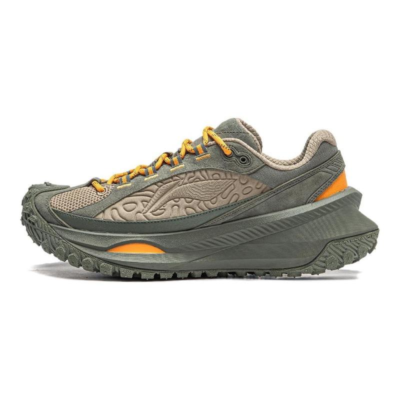 China Li-Ning Ranger CRC Unisex Cushion Running Shoes Snail Smoke Green AZGU003-3 43