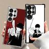 Mashle Magic And Muscles Anime Plating Phone Case For Samsung Galaxy S24 S25 FE S26 Edge S23 Ultra S22 S21 Plus S20 Anti-Fall Ai