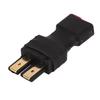 2Pcs T Female Adapter T to Male Connector Adapter RC Female to Male Adapter for RC Car Model Aircraft Model Ship Model