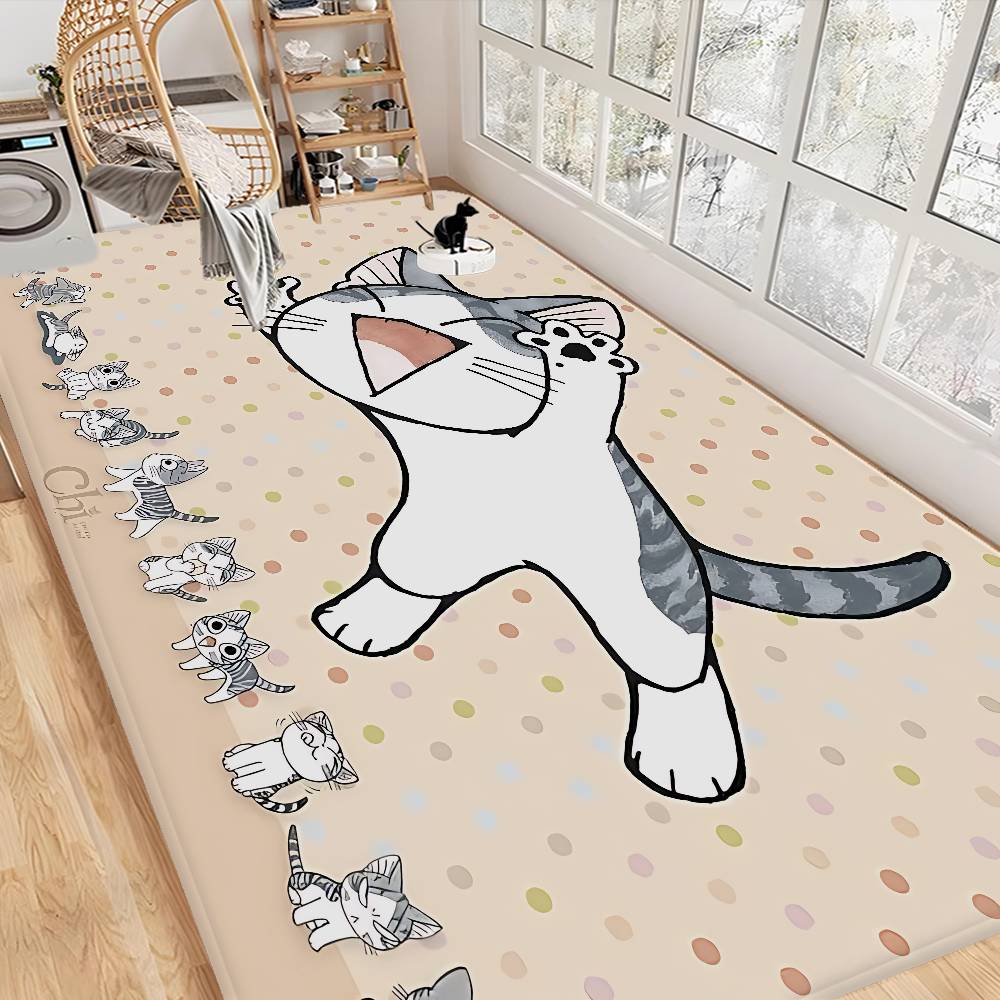 Popular Anime C-ChiS S-Sweet H-Home Room Mats Washable Non-Slip Living Room Sofa Chairs Area Mat Kitchen Alfombra