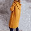 Autumn and winter new casual simple long sleeved button hooded sweater cardigan jacket for women 3530 EMA