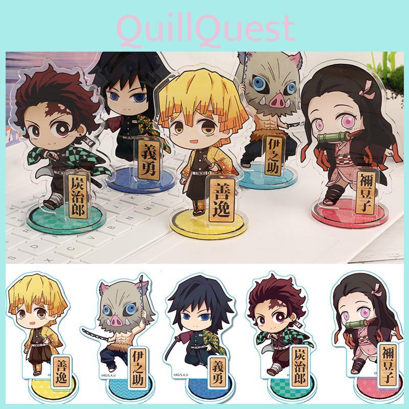 Stunning Demon Slayer Kimetsu No Yaiba Acrylic Keyring Perfect For Collectors And Fans
