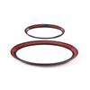 Sauicemy Engine Cover Logo Decoration Ring Logo Ring Trim Frame