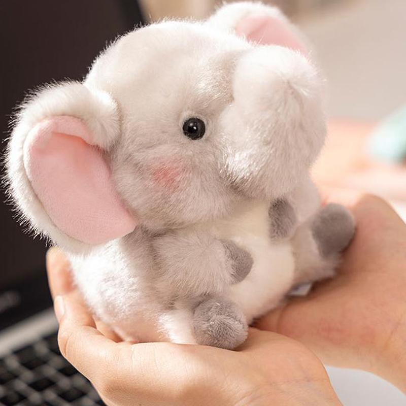 Cute Cartoon Panda Plush Toy Pendant Keychain Kawaii Stuffed Animals Keychain Novelty Backpack Decoration Accessories Gifts