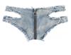 Autumn Women's Sexy Low Waist Ripped Denim Shorts