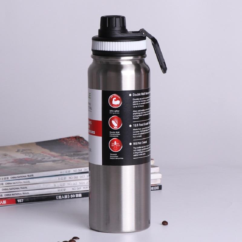 Stainless Steel Space Kettle 304 Large Capacity Fitness Sports Kettle Outdoor Travel Car Vacuum Flask