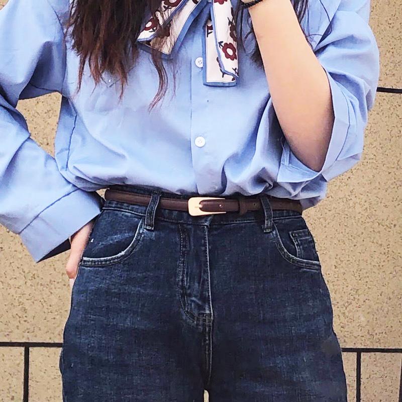 

Модный ремень женский тонкий однотонный простой ремень женские брюки для женщин ремень женский для девочек NXD001 105CM