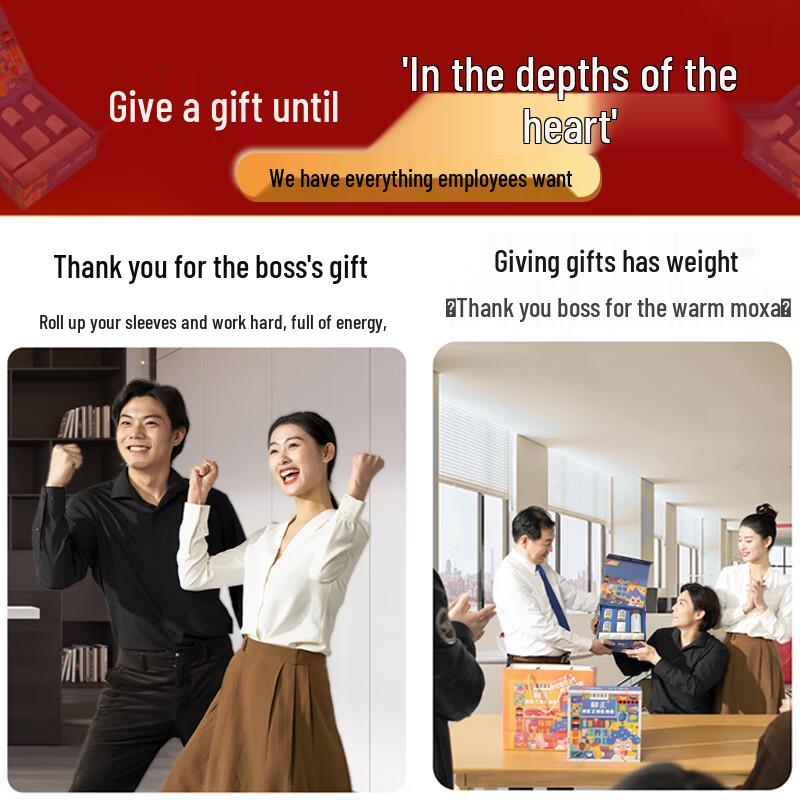 Hozheng Office Gift Set with Smart Temp Cup & Moxibustion CN Plug (adapter Included)