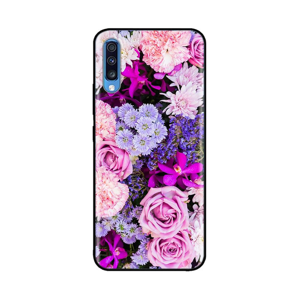 Cover For Samsung Galaxy A70 Soft Smooth Liquid Silicone Full Protection Anti Choc Bumper For Samsung A70 Case A 70 A705F Fundas