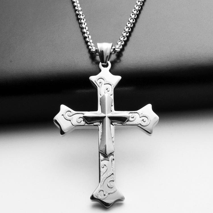 Style Men'S Necklace Titanium Steel Pendant Pendant Personalized Girls Fashion Accessories