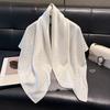 90 Minimalist Silk Scarves Women'S High-End Spring Summer Versatile Sports Style Scarf Tie Scarf