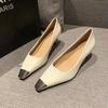Fashion 2025 Spring New Brand Women Pumps Shoes Fashion Ladies Elegant Outdoor Dress Single Shoes Thin High Heel Party Pumps