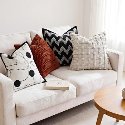 Polštář ve stylu lehkého luxusu a moderního stylu, Špičková pohovka, Polštář do obývacího pokoje, Polštář k posteli do ložnice, Bederní polštář, Měkký nábytek, Povlak na polštář do modelového pokoje