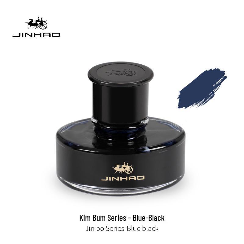 Jinhao Non-Carbon Black Fountain Pen Ink – Smooth Flow, No Clogs – Ideal for Business, Office, Students, Men & Women.